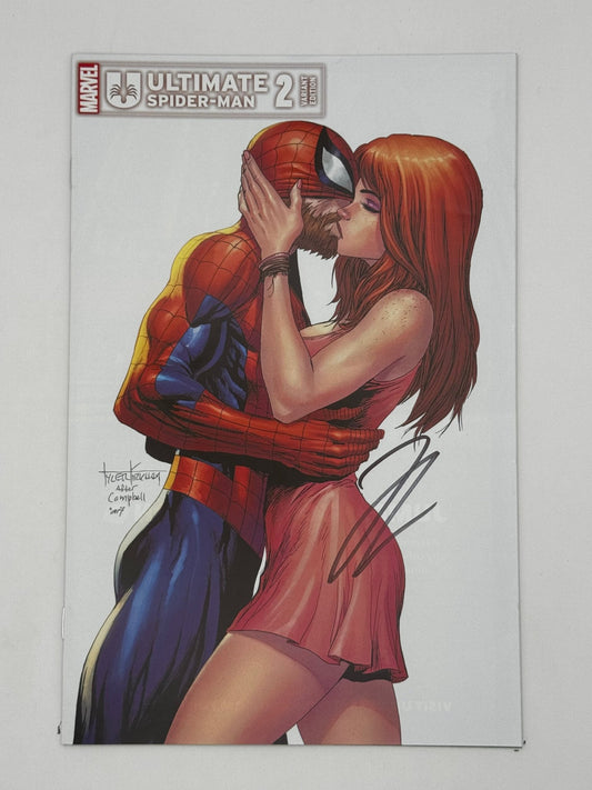 [Signed by Hickman] Ultimate Spider - Man 2 4th PTG Unknown Comics Kirkham Exclusive Var [INST] - DelsBricks Toys & CollectiblesCOMIC BOOKDelsBricks Toys & CollectiblesUnknown Comic Books