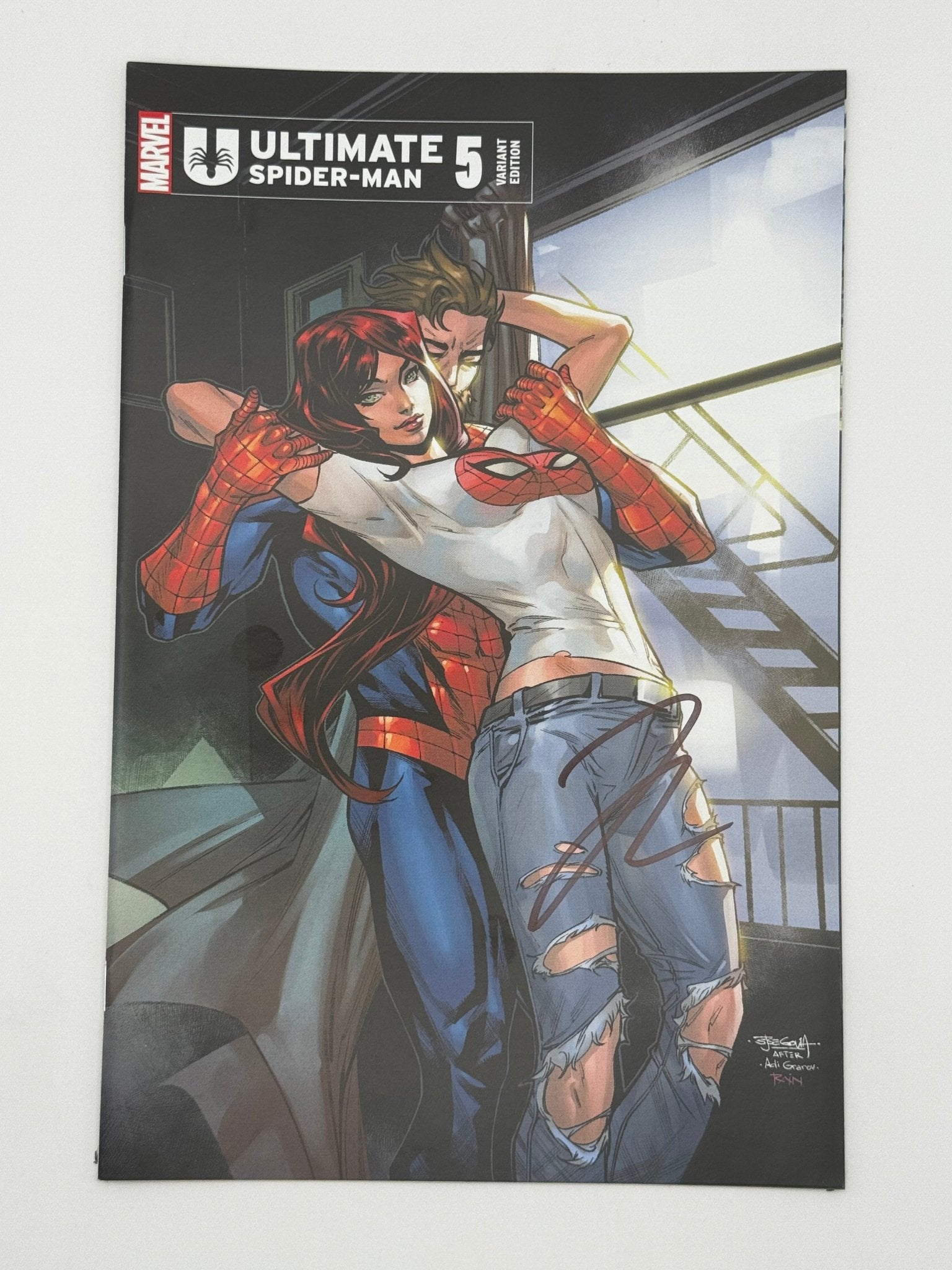[Signed by Hickman] Ultimate Spider - Man 5 Unknown Comics Segovia Exclusive Var [INST] - DelsBricks Toys & CollectiblesCOMIC BOOKDelsBricks Toys & CollectiblesUnknown Comic Books