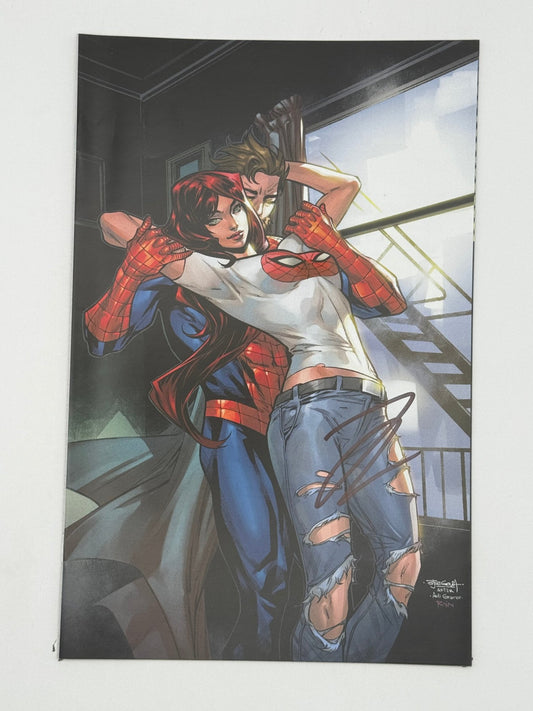 [Signed by Hickman] Ultimate Spider - Man 5 Virgin Unknown Comics Segovia Exclusive Var [INST] - DelsBricks Toys & CollectiblesCOMIC BOOKDelsBricks Toys & CollectiblesUnknown Comic Books