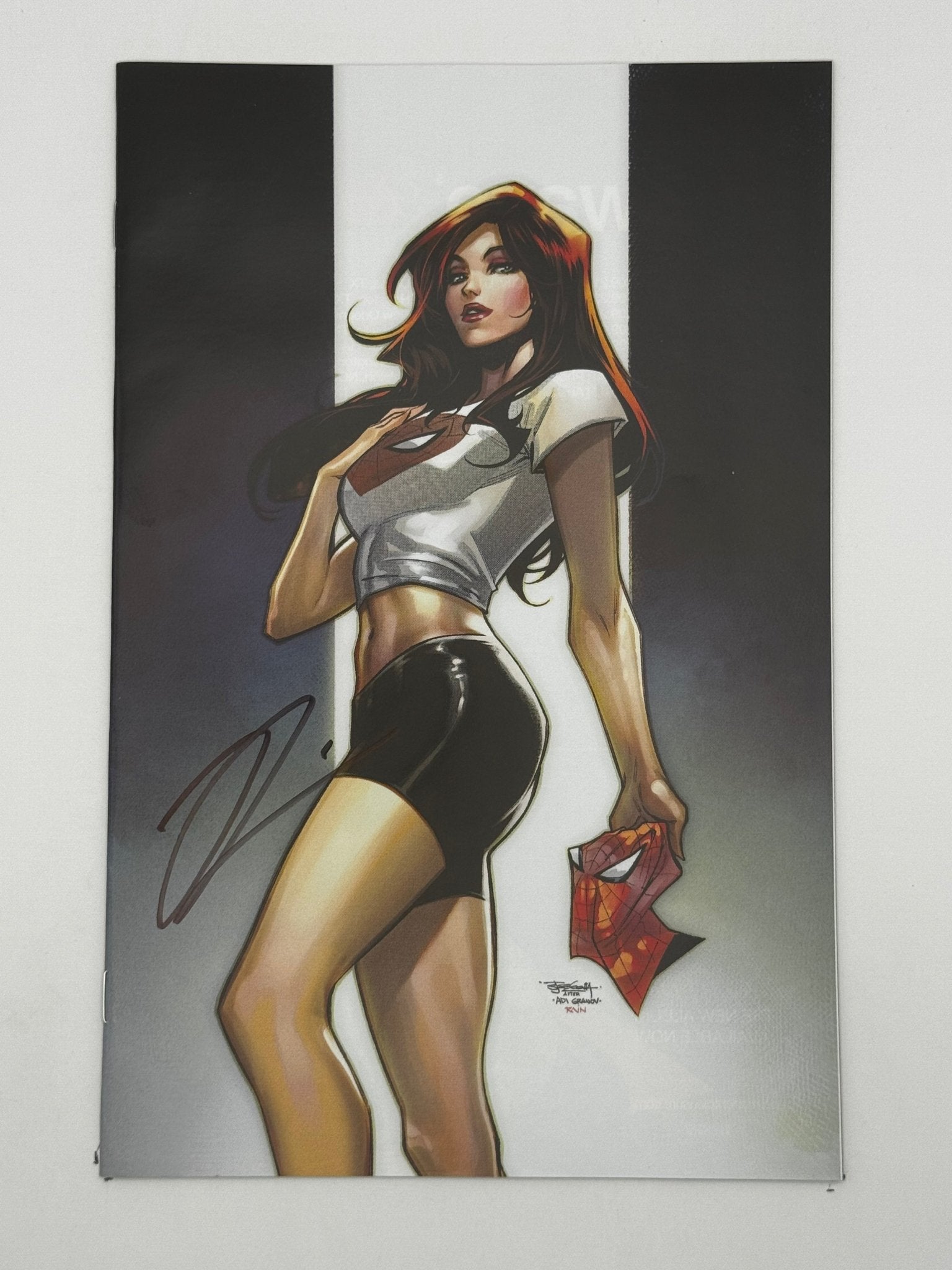 [Signed by Hickman] Ultimate Spider - Man 6 Virgin Unknown Comics Segovia Exclusive Var [INST] - DelsBricks Toys & CollectiblesCOMIC BOOKDelsBricks Toys & CollectiblesUnknown Comic Books