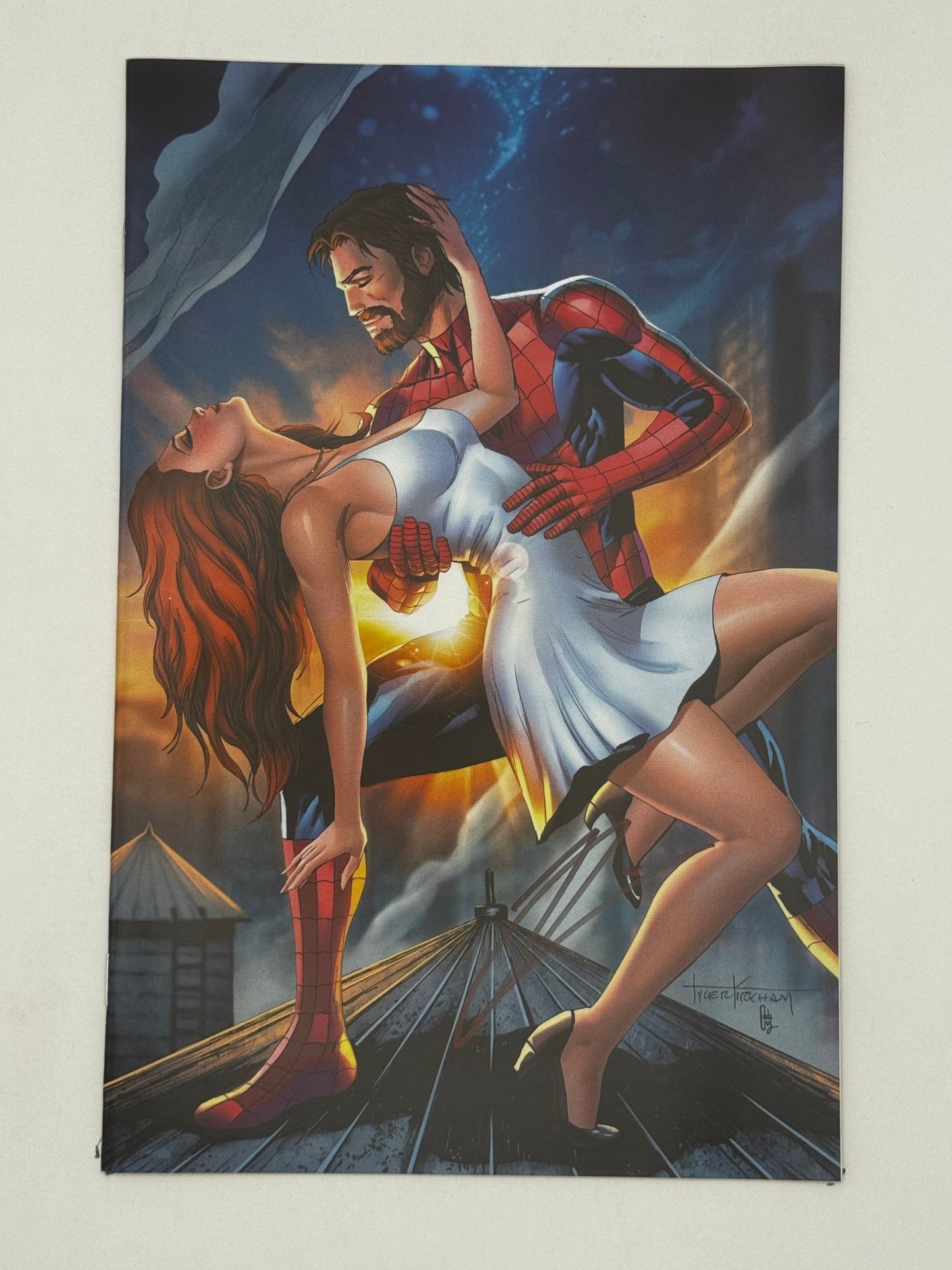 [Signed by Hickman] Ultimate Spider - Man 7 Virgin Unknown Comics Kirkham Exclusive Var [INST] - DelsBricks Toys & CollectiblesCOMIC BOOKDelsBricks Toys & CollectiblesUnknown Comic Books