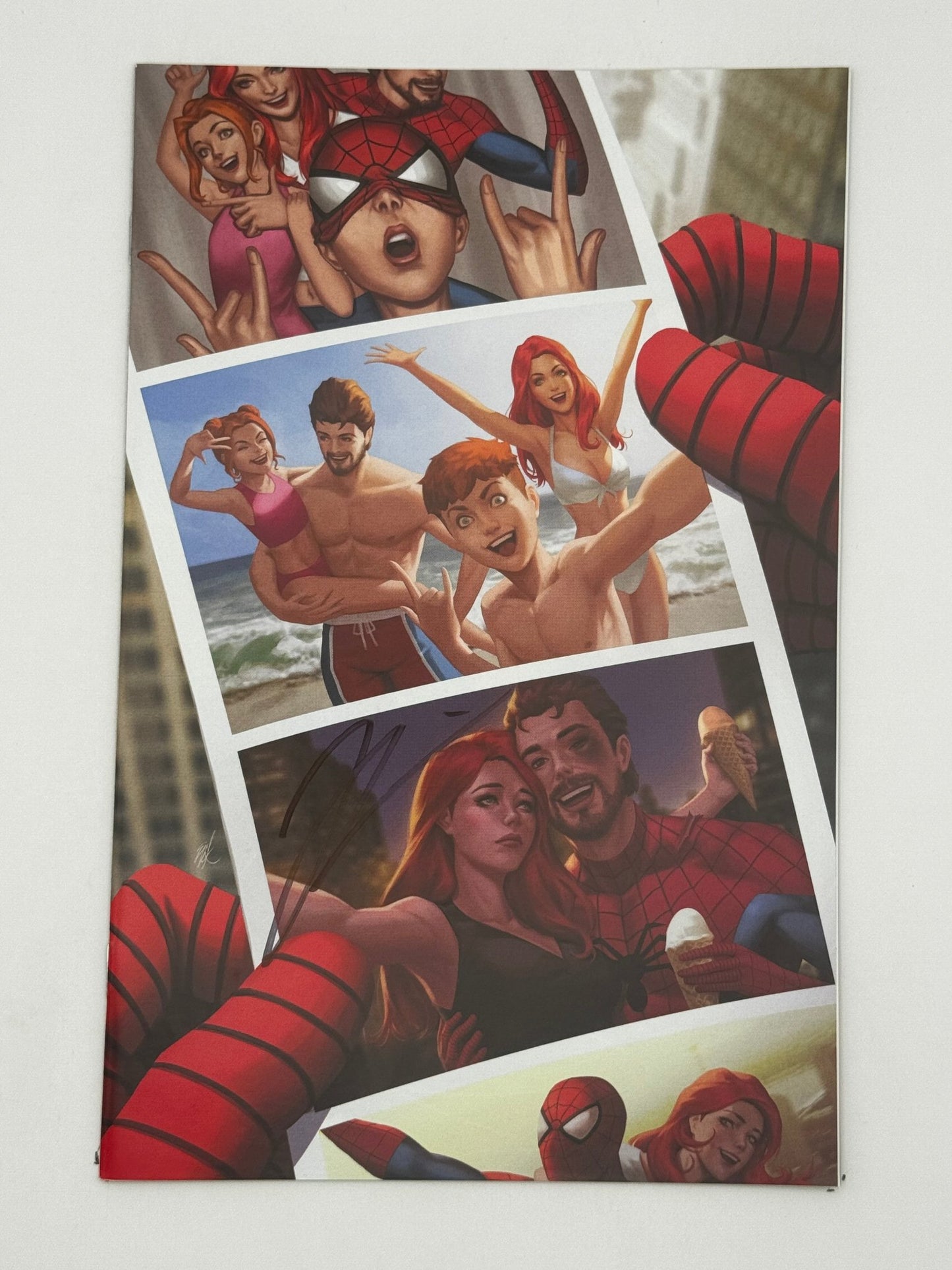 [Signed by Hickman] Ultimate Spider - Man 8 Virgin Unknown Comics Ejikure Exclusive Var [INST] - DelsBricks Toys & CollectiblesCOMIC BOOKDelsBricks Toys & CollectiblesUnknown Comic Books