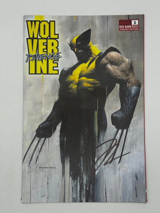 [Signed by Hickman] Wolverine: Revenge - Red Band 1 Unknown Comics Lee Exclusive Var Explicit Content [INST] - DelsBricks Toys & CollectiblesCOMIC BOOKDelsBricks Toys & CollectiblesUnknown Comic Books