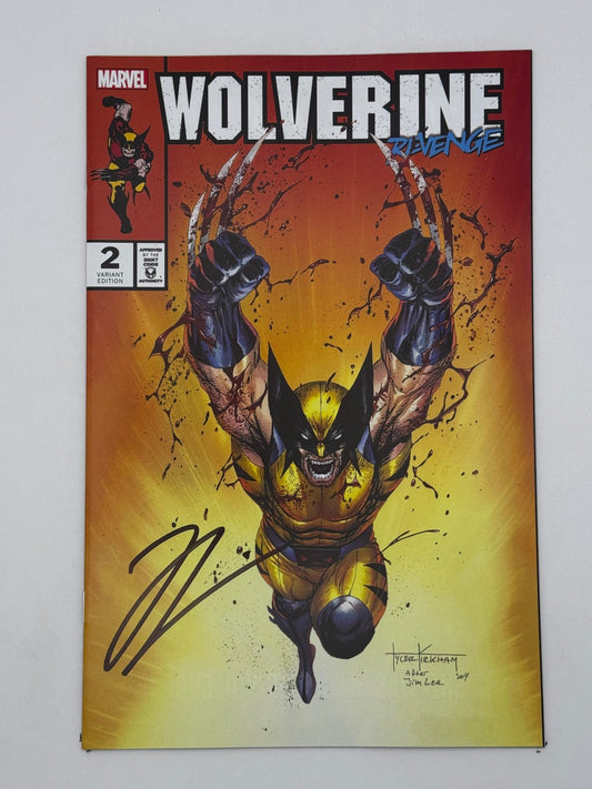 [Signed by Hickman] Wolverine: Revenge - Red Band 2 Unknown Comics Kirkham Exclusive Var Explicit Content [INST] - DelsBricks Toys & CollectiblesCOMIC BOOKDelsBricks Toys & CollectiblesUnknown Comic Books