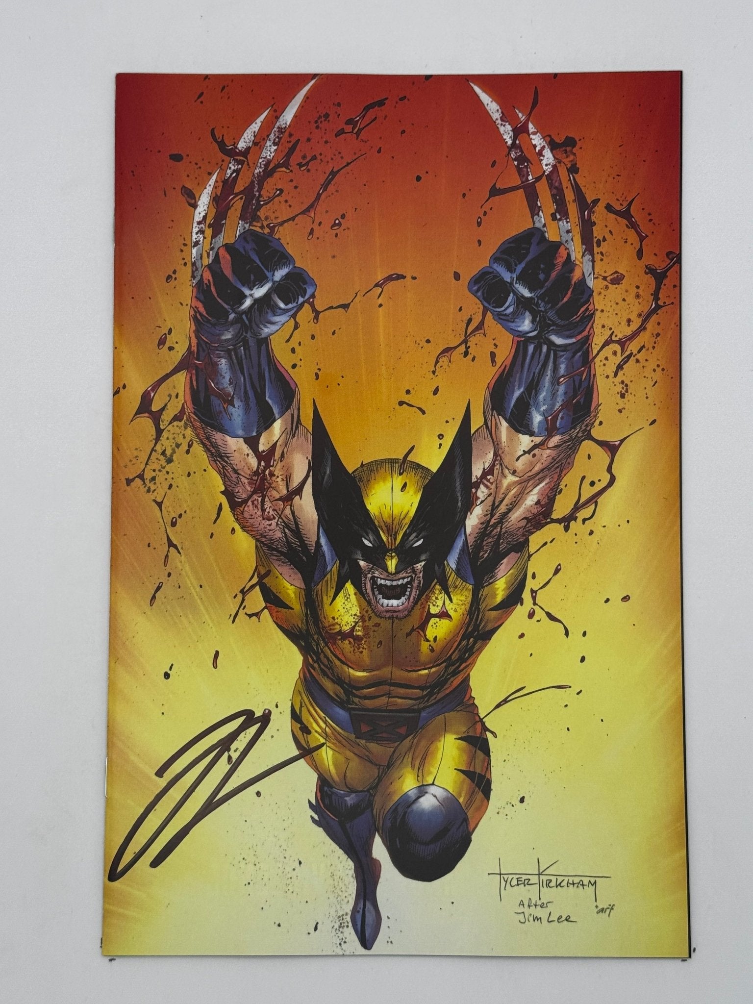 [Signed by Hickman] Wolverine: Revenge - Red Band 2 Virgin Unknown Comics Kirkham Exclusive Var Explicit Content [INST] - DelsBricks Toys & CollectiblesCOMIC BOOKDelsBricks Toys & CollectiblesUnknown Comic Books