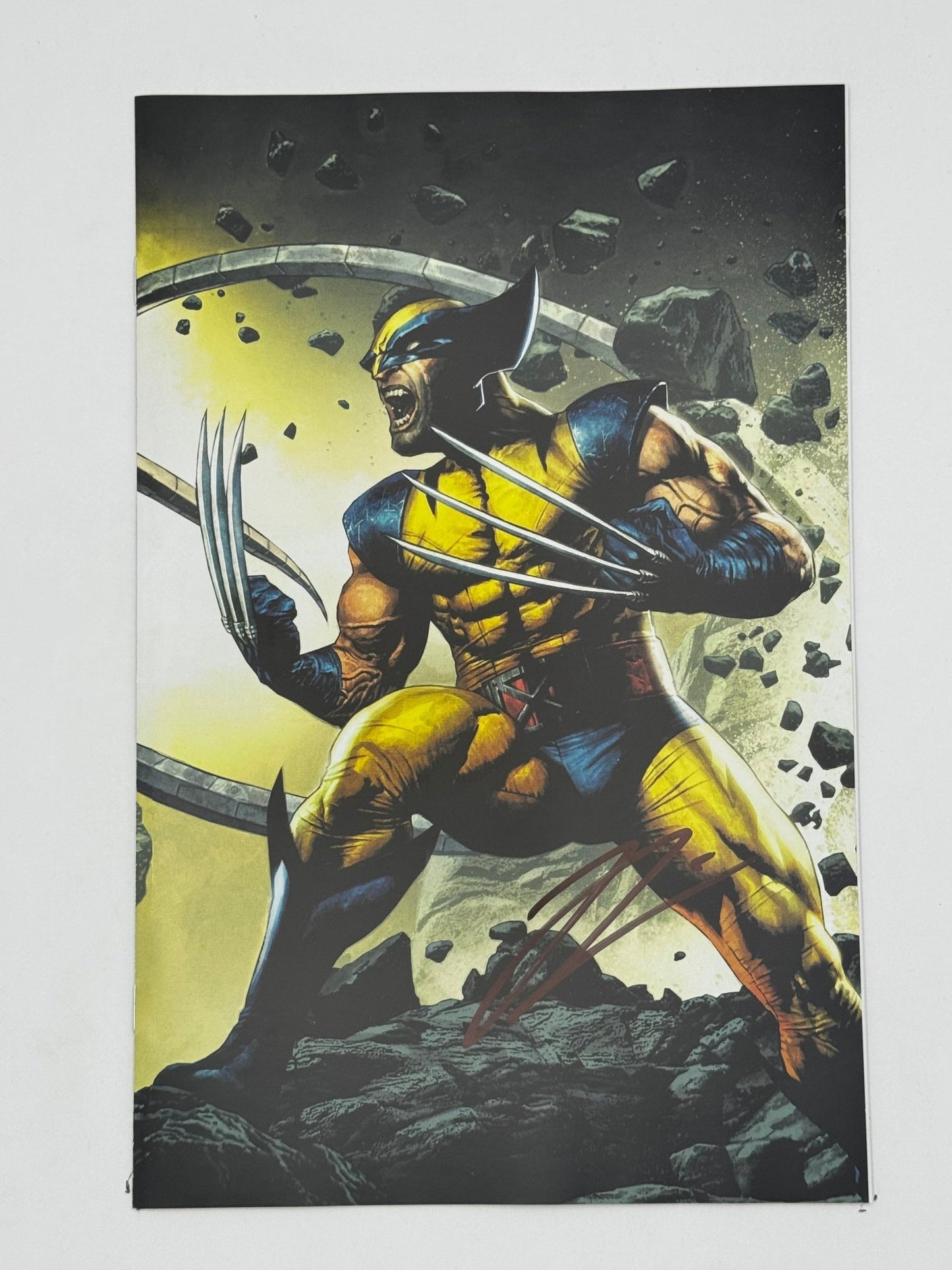 [Signed by Hickman] Wolverine: Revenge - Red Band 4 Virgin Unknown Comics Suayan Convention Exclusive Var Explicit Content [INST] - DelsBricks Toys & CollectiblesCOMIC BOOKDelsBricks Toys & CollectiblesUnknown Comic Books