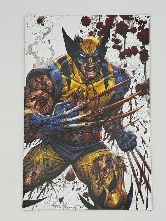 [Signed by Hickman] Wolverine: Revenge - Red Band 5 Virgin Unknown Comics Kirkham Convention Exclusive Var Explicit Content [INST] - DelsBricks Toys & CollectiblesCOMIC BOOKDelsBricks Toys & CollectiblesUnknown Comic Books