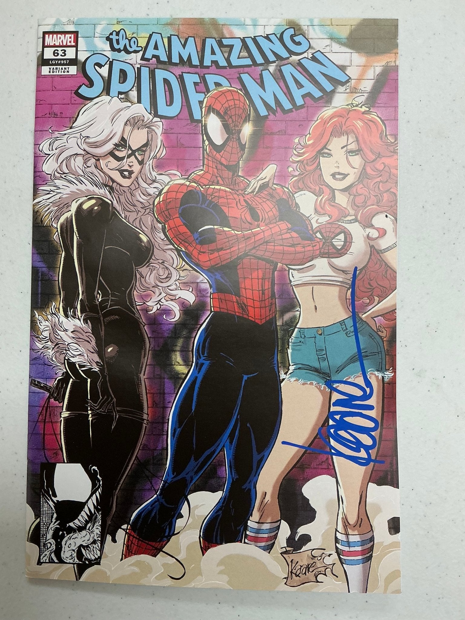 [Signed by Kaare Andrews] Amazing Spider - Man 63 Unknown Comics Kaare Andrews Exclusive Var [IN STOCK] - DelsBricks Toys & CollectiblesComic BookDelsBricks Toys & CollectiblesUnknown Comic Books