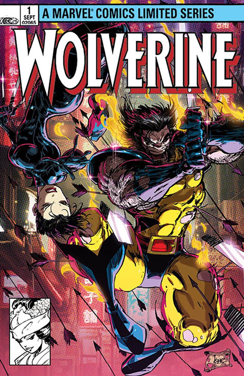 [Signed by Kaare Andrews] [FOIL] WOLVERINE BY CLAREMONT & MILLER 1 FACSIMILE EDITION [NEW PRINTING] UNKNOWN COMICS KAARE ANDREWS EXCLUSIVE MEGACON VAR [IN STOCK] - DelsBricks Toys & CollectiblesComic BookDelsBricks Toys & CollectiblesUnknown Comic Books