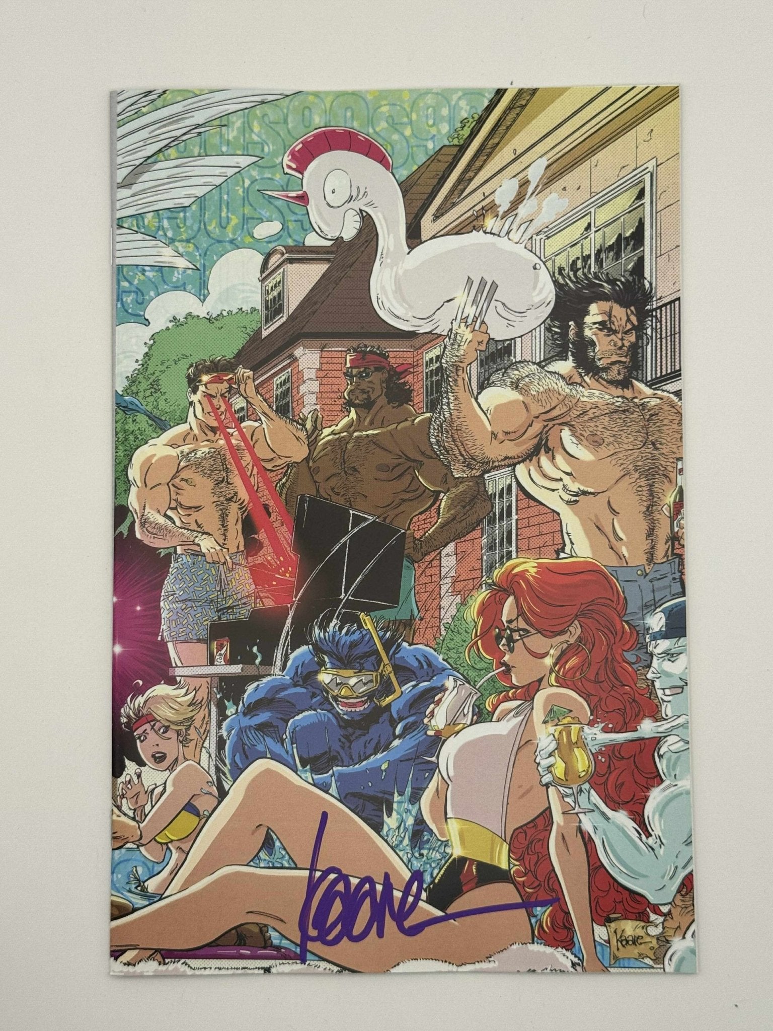 [Signed by Kaare Andrews] NYX 1 Unknown Comics Kaare Andrews Exclusive Virgin Var [IN STOCK] - DelsBricks Toys & CollectiblesComic BookDelsBricks Toys & CollectiblesUnknown Comic Books