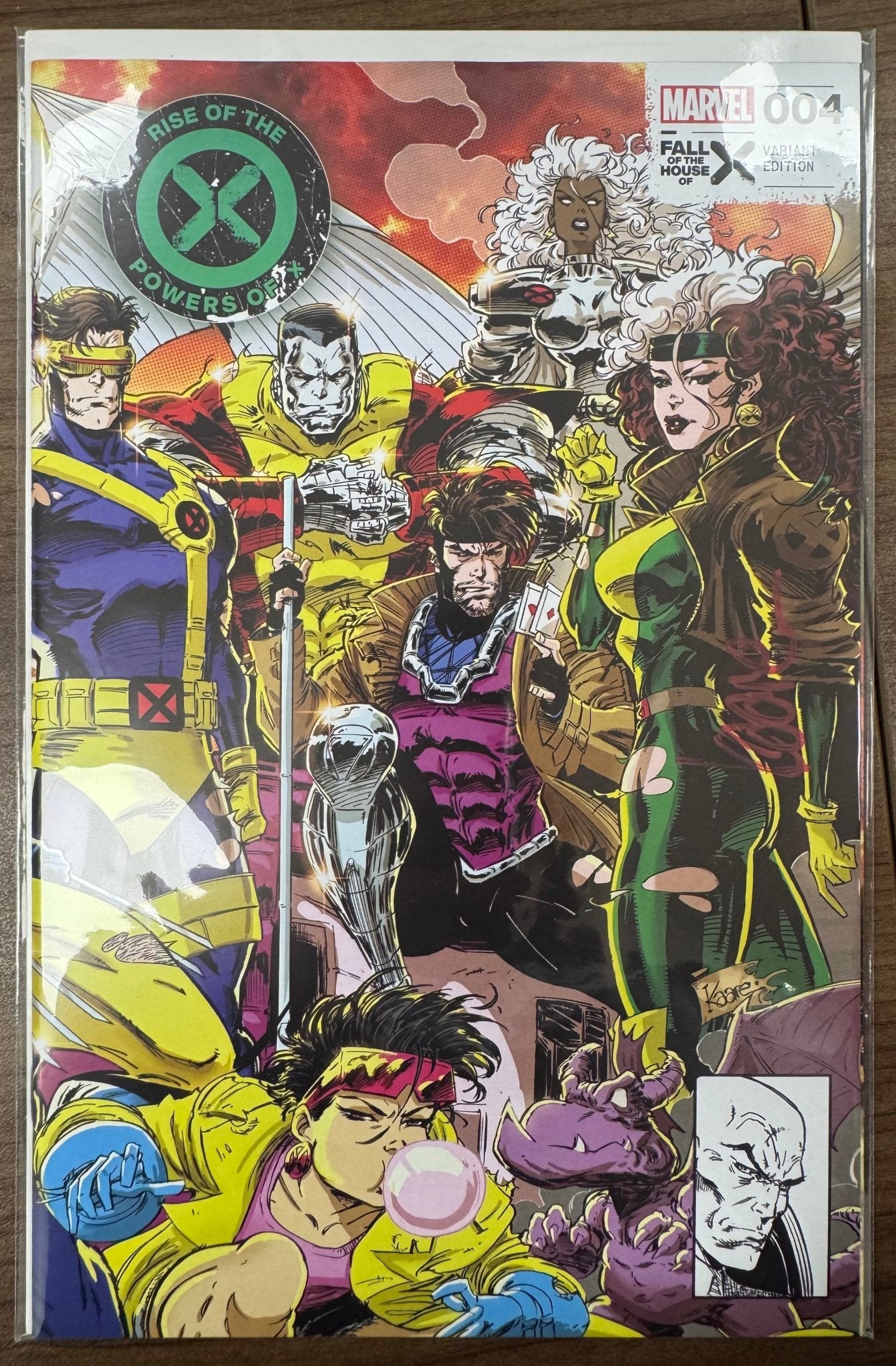 [Signed by Kaare Andrews] RISE OF THE POWERS OF X 4 UNKNOWN COMICS KAARE ANDREWS EXCLUSIVE VAR [FHX] [IN STOCK] - DelsBricks Toys & CollectiblesComic BookDelsBricks Toys & CollectiblesUnknown Comic Books