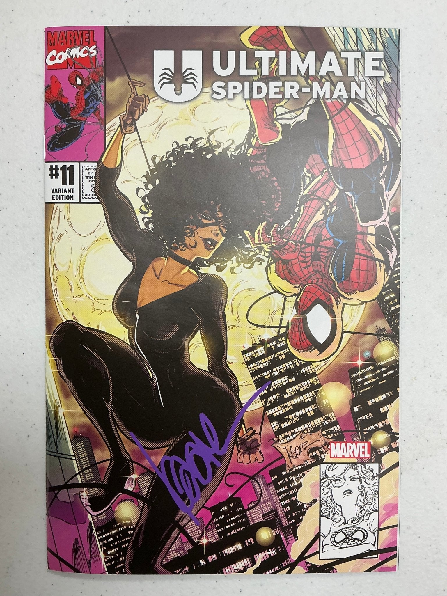[Signed by Kaare Andrews] ULTIMATE SPIDER - MAN 11 UNKNOWN COMICS KAARE ANDREWS EXCLUSIVE VAR - DelsBricks Toys & CollectiblesComic BookDelsBricks Toys & CollectiblesUnknown Comic Books
