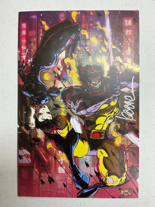 [Signed by Kaare Andrews] WOLVERINE BY CLAREMONT & MILLER 1 FACSIMILE EDITION [NEW PRINTING] UNKNOWN COMICS KAARE ANDREWS EXCLUSIVE VIRGIN VAR [IN STOCK] - DelsBricks Toys & CollectiblesComic BookDelsBricks Toys & CollectiblesUnknown Comic Books