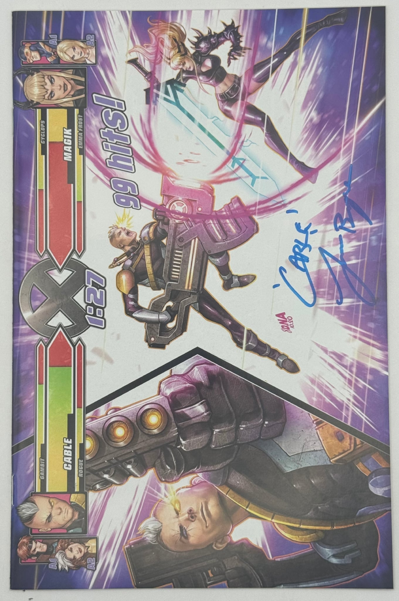 [Signed by Lawerence Bayne] Cable 6 Unknown Comics David Nakayama Exclusive Virgin Var Xos [IN STOCK] - DelsBricks Toys & CollectiblesCOMIC BOOK EXCLUSIVEDelsBricks Toys & CollectiblesUnknown Comic Books