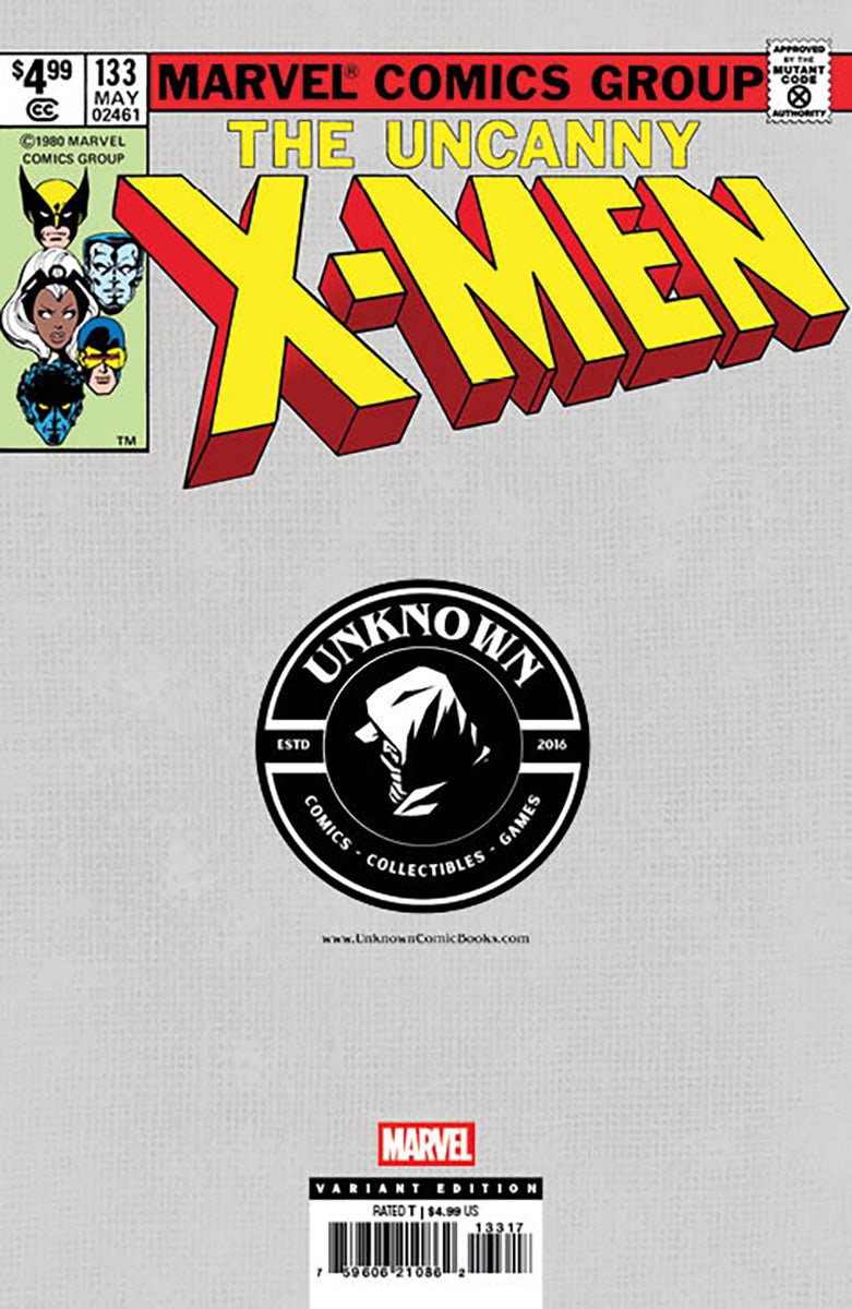 [Signed by Leirix] Uncanny X - men 133 Facsimile Unknown Comics Exclusive Leirix Var [IN STOCK] - DelsBricks Toys & CollectiblesComic BookDelsBricks Toys & CollectiblesUnknown Comic Books
