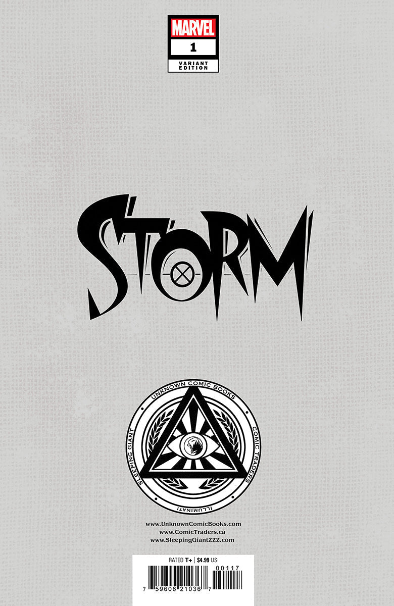 [Signed by Nakayama W/ COA] STORM 1 UNKNOWN COMICS DAVID NAKAYAMA EXCLUSIVE VIRGIN VAR SIGNED BY DAVID NAKAYAMA [IN STOCK] - DelsBricks Toys & CollectiblesSIGNED COA COMIC BOOKDelsBricks Toys & CollectiblesUnknown Comic Books