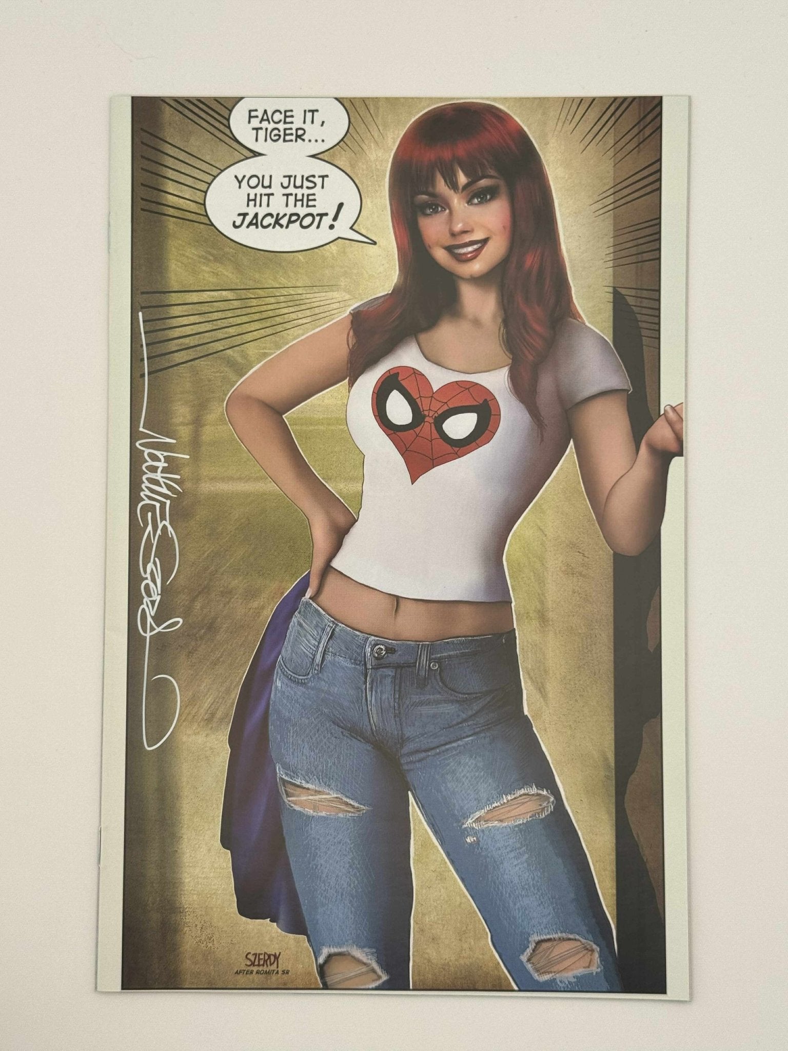[Signed by Nathan Szerdy] AMAZING SPIDER - MAN 27 SIGNED Nathan Szerdy Virgin Variant IN STOCK - DelsBricks Toys & CollectiblesCOMIC BOOKDelsBricks Toys & CollectiblesUnknown Comic Books