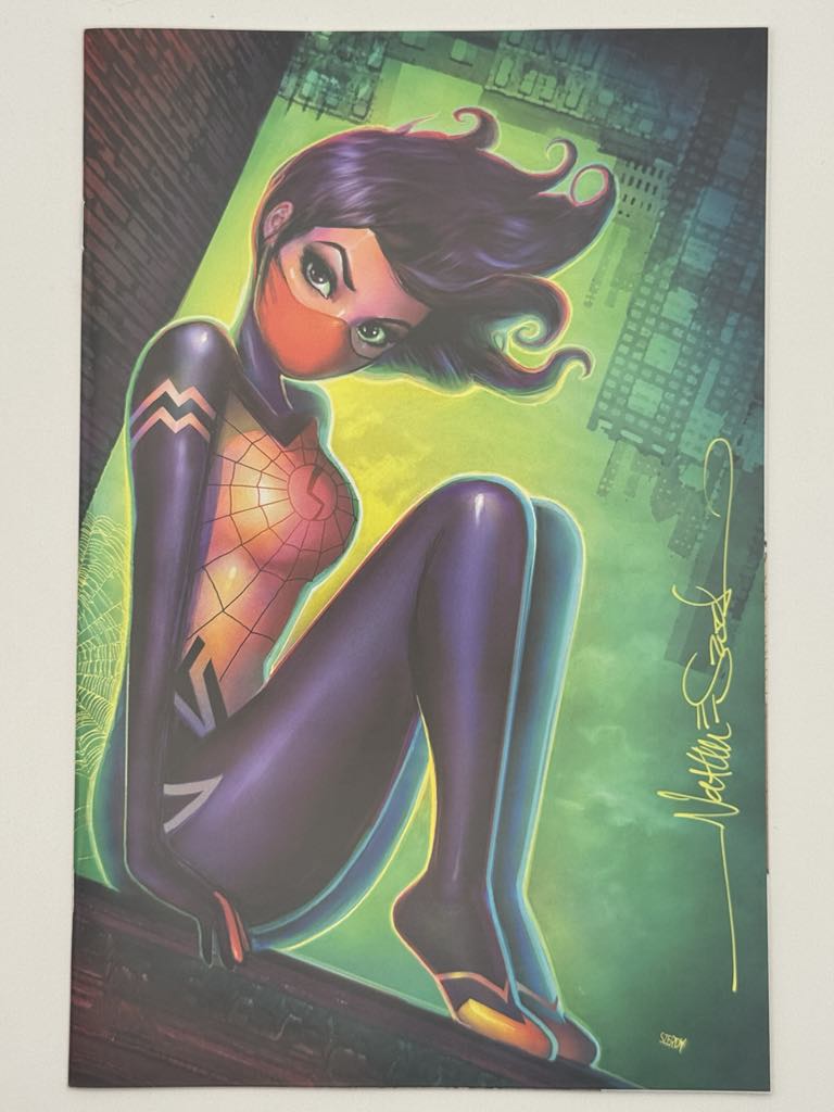 [Signed by Nathan Szerdy] EDGE OF SPIDER - VERSE 1 UNKNOWN COMICS NATHAN SZERDY EXCLUSIVE VIRGIN VAR [IN STOCK] - DelsBricks Toys & CollectiblesCOMIC BOOK EXCLUSIVEDelsBricks Toys & CollectiblesUnknown Comic Books