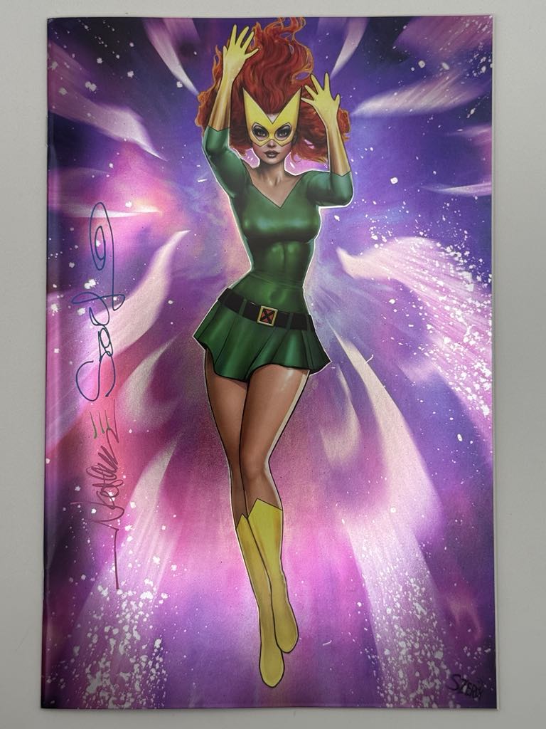[Signed by Nathan Szerdy] [FOIL] PHOENIX 1 UNKNOWN COMICS NATHAN SZERDY MARVEL GIRL VIRGIN EXCLUSIVE SDCC 2024 VAR [IN STOCK] - DelsBricks Toys & CollectiblesCOMIC BOOKDelsBricks Toys & CollectiblesUnknown Comic Books