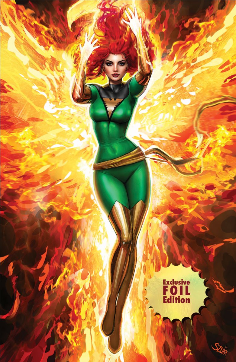 [Signed by Nathan Szerdy] [FOIL] PHOENIX 1 UNKNOWN COMICS NATHAN SZERDY VIRGIN EXCLUSIVE SDCC 2024 VAR [IN STOCK] - DelsBricks Toys & CollectiblesCOMIC BOOKDelsBricks Toys & CollectiblesUnknown Comic Books