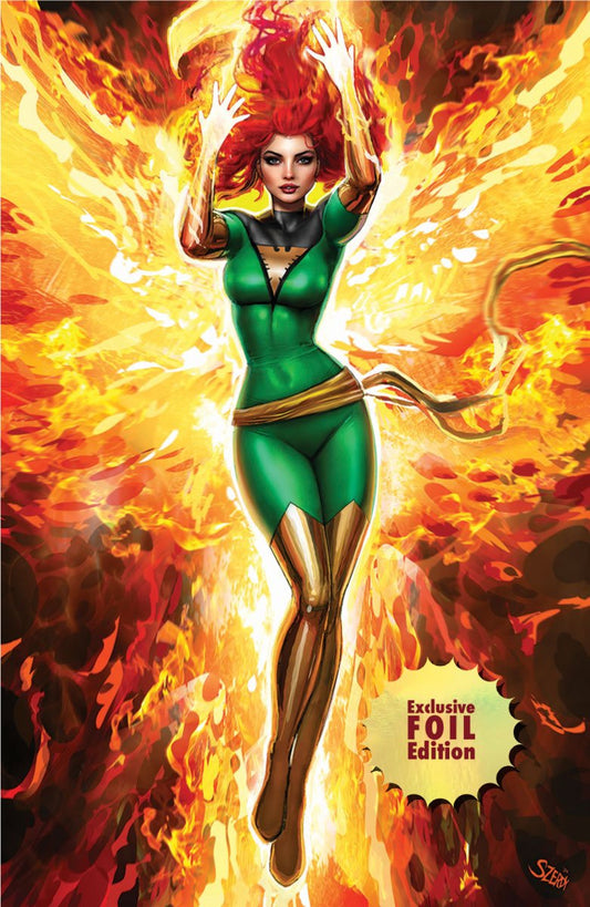 [Signed by Nathan Szerdy] [FOIL] PHOENIX 1 UNKNOWN COMICS NATHAN SZERDY VIRGIN EXCLUSIVE SDCC 2024 VAR [IN STOCK] - DelsBricks Toys & CollectiblesCOMIC BOOKDelsBricks Toys & CollectiblesUnknown Comic Books
