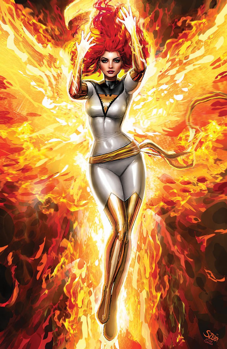 [Signed by Nathan Szerdy] [FOIL] PHOENIX 3 UNKNOWN COMICS EXCLUSIVE NATHAN SZERDY VIRGIN VAR [IN STOCK] - DelsBricks Toys & CollectiblesCOMIC BOOKDelsBricks Toys & CollectiblesUnknown Comic Books