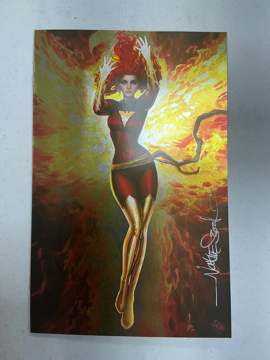 [Signed by Nathan Szerdy] [FOIL] PHOENIX 4 NATHAN SZERDY VIRGIN EXCLUSIVE NYCC 2024 VAR [IN STOCK] - DelsBricks Toys & CollectiblesCOMIC BOOKDelsBricks Toys & CollectiblesUnknown Comic Books