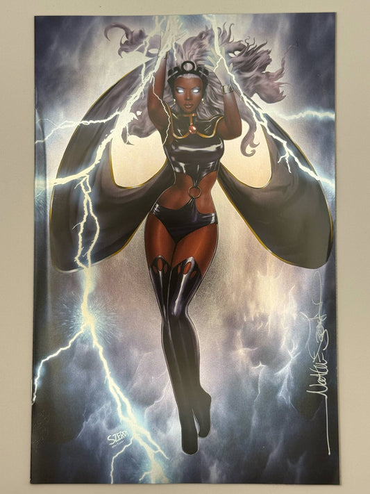 [Signed by Nathan Szerdy] [FOIL] STORM 2 UNKNOWN COMICS NATHAN SZERDY EXCLUSIVE VIRGIN VAR [IN STOCK] - DelsBricks Toys & CollectiblesCOMIC BOOKDelsBricks Toys & CollectiblesUnknown Comic Books