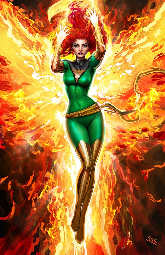 [Signed by Nathan Szerdy] PHOENIX 1 UNKNOWN COMICS NATHAN SZERDY VIRGIN VAR [IN STOCK] - DelsBricks Toys & CollectiblesCOMIC BOOKDelsBricks Toys & CollectiblesUnknown Comic Books
