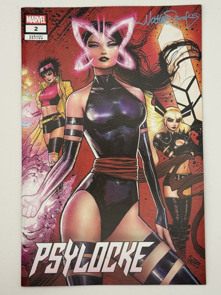 [Signed by Nathan Szerdy] Psylocke 2 Unknown Comics Nathan Szerdy Exclusive Var [IN STOCK] - DelsBricks Toys & CollectiblesCOMIC BOOKDelsBricks Toys & CollectiblesUnknown Comic Books