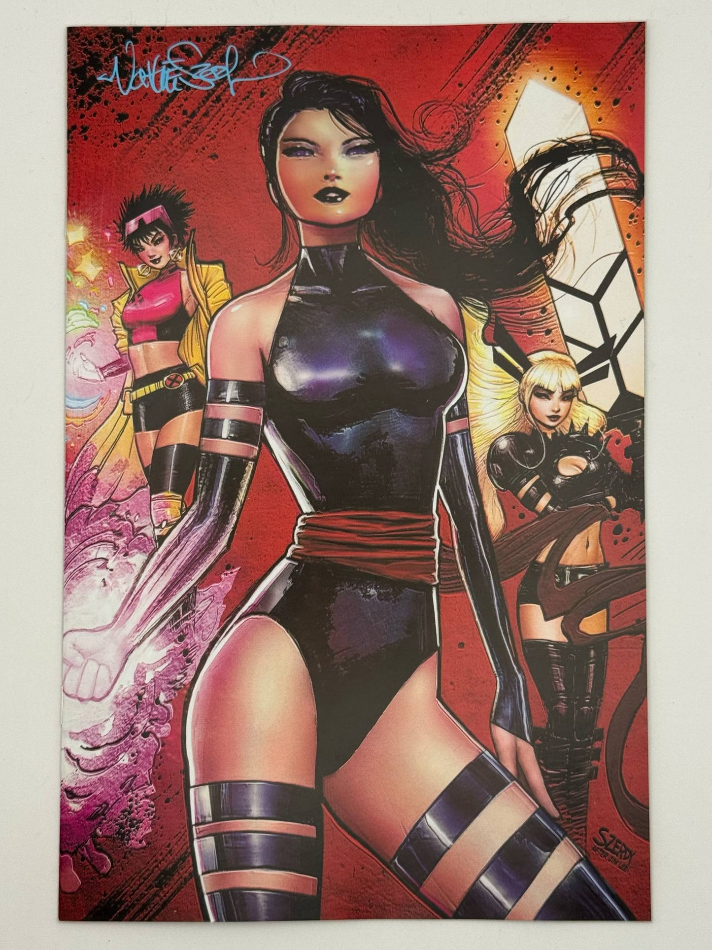 [Signed by Nathan Szerdy] Psylocke 2 Unknown Comics Nathan Szerdy Exclusive Virgin Var [IN STOCK] - DelsBricks Toys & CollectiblesCOMIC BOOKDelsBricks Toys & CollectiblesUnknown Comic Books