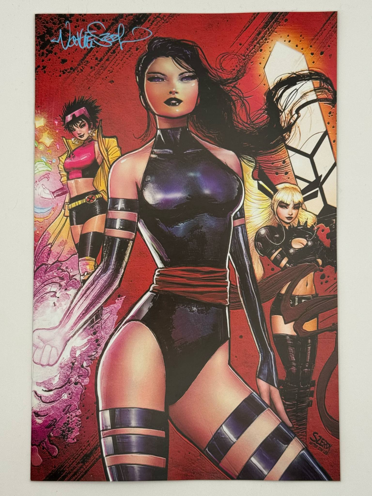 [Signed by Nathan Szerdy] Psylocke 2 Unknown Comics Nathan Szerdy Exclusive Virgin Var [IN STOCK] - DelsBricks Toys & CollectiblesCOMIC BOOKDelsBricks Toys & CollectiblesUnknown Comic Books