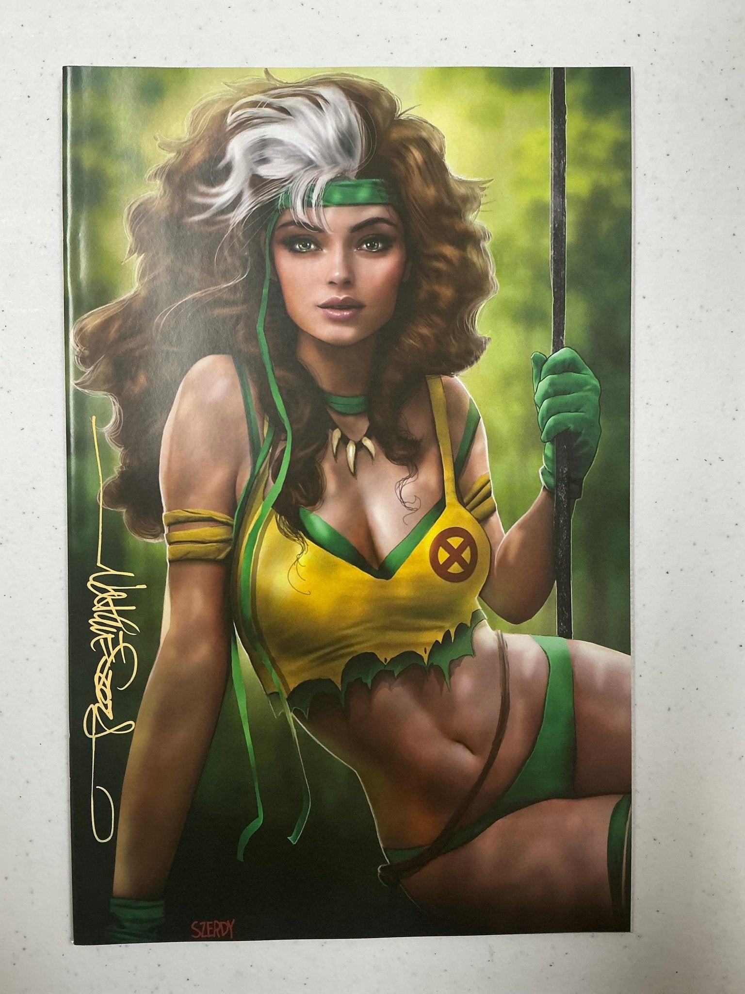 [Signed by Nathan Szerdy] ROGUE & GAMBIT 4 UNKNOWN COMICS NATHAN SZERDY EXCLUSIVE VIRGIN VAR [IN STOCK] - DelsBricks Toys & CollectiblesCOMICDelsBricks Toys & CollectiblesUnknown Comic Books