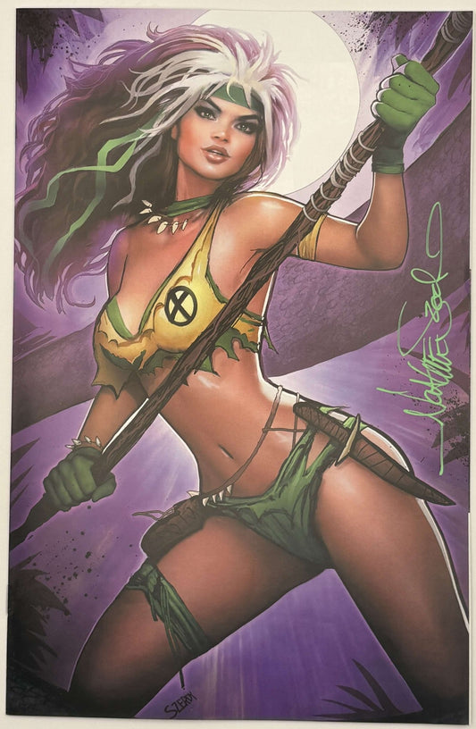 [Signed by Nathan Szerdy] Rogue: The Savage Land 1 Unknown Comics Nathan Szerdy Exclusive Virgin Var (06/2025) - DelsBricks Toys & CollectiblesCOMIC BOOKDelsBricks Toys & CollectiblesUnknown Comic Books