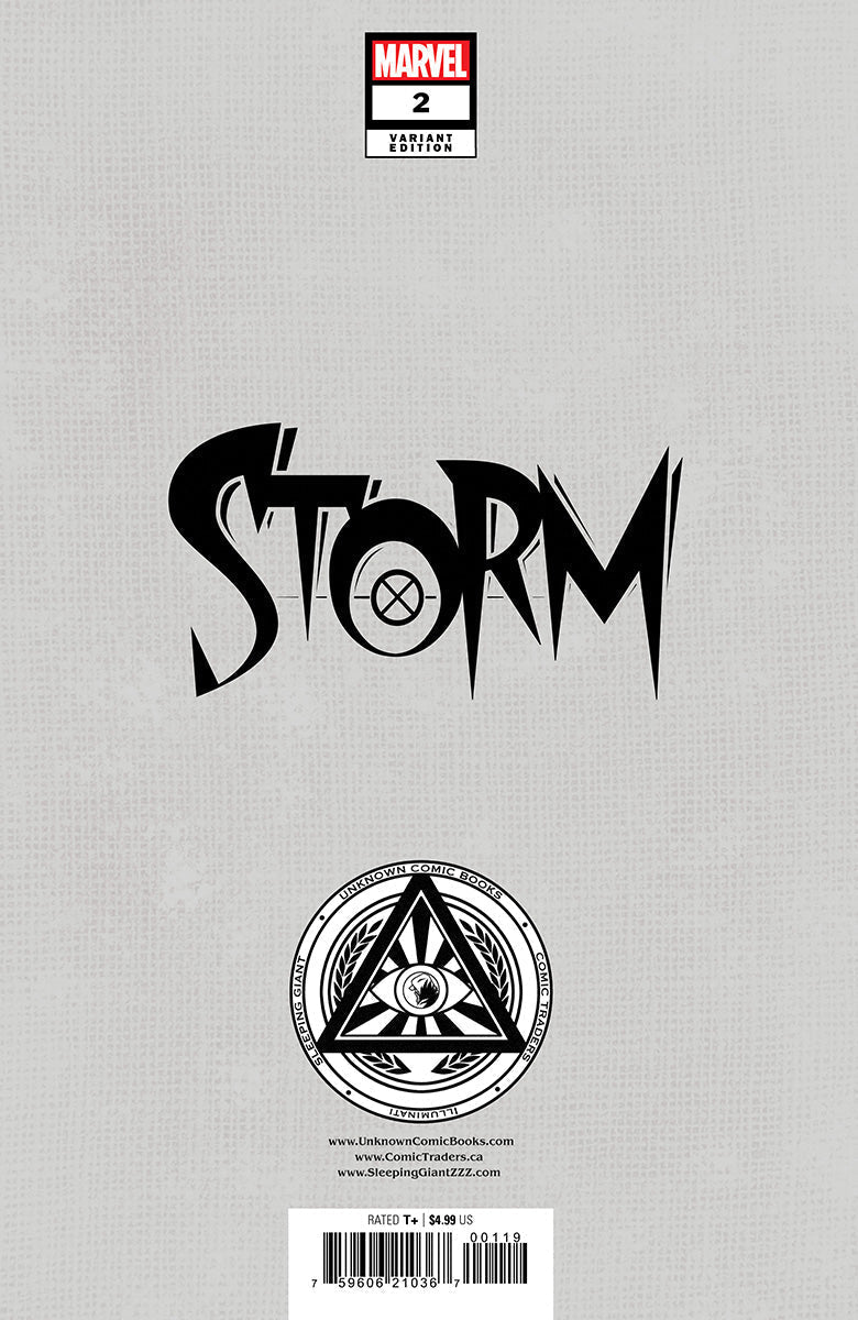 [Signed by Nathan Szerdy] STORM 2 UNKNOWN COMICS NATHAN SZERDY EXCLUSIVE VAR [IN STOCK] - DelsBricks Toys & CollectiblesCOMIC BOOKDelsBricks Toys & CollectiblesUnknown Comic Books