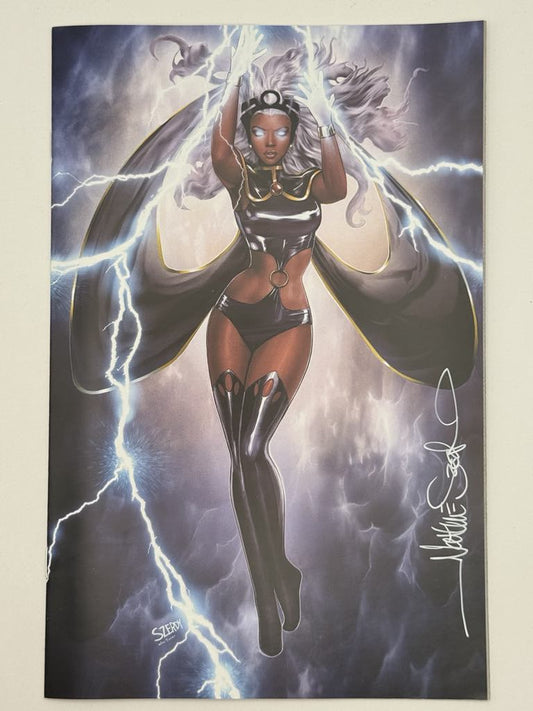 [Signed by Nathan Szerdy] STORM 2 UNKNOWN COMICS NATHAN SZERDY EXCLUSIVE VIRGIN VAR [IN STOCK] - DelsBricks Toys & CollectiblesCOMIC BOOKDelsBricks Toys & CollectiblesUnknown Comic Books