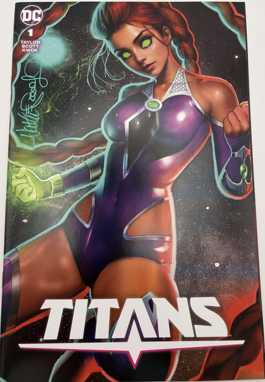 [Signed by Nathan Szerdy] TITANS 1 NATHAN SZERDY (616) EXCLUSIVE VAR [IN STOCK] - DelsBricks Toys & CollectiblesCOMIC BOOKDelsBricks Toys & CollectiblesUnknown Comic Books