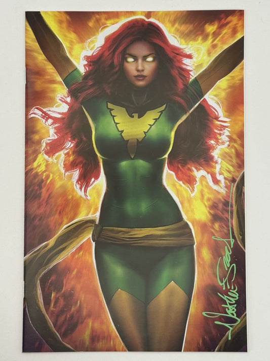 [Signed by Nathan Szerdy] X - MEN 101 FACSIMILE EDITION UNKNOWN COMICS NATHAN SZERDY EXCLUSIVE GREEN VIRGIN VAR [IN STOCK] - DelsBricks Toys & CollectiblesEXCLUSIVEDelsBricks Toys & CollectiblesUnknown Comic Books