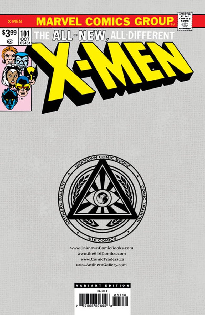 [Signed by Nathan Szerdy] X - MEN 101 FACSIMILE EDITION UNKNOWN COMICS NATHAN SZERDY EXCLUSIVE RED VIRGIN CONVENTION VAR [IN STOCK] - DelsBricks Toys & CollectiblesEXCLUSIVEDelsBricks Toys & CollectiblesUnknown Comic Books