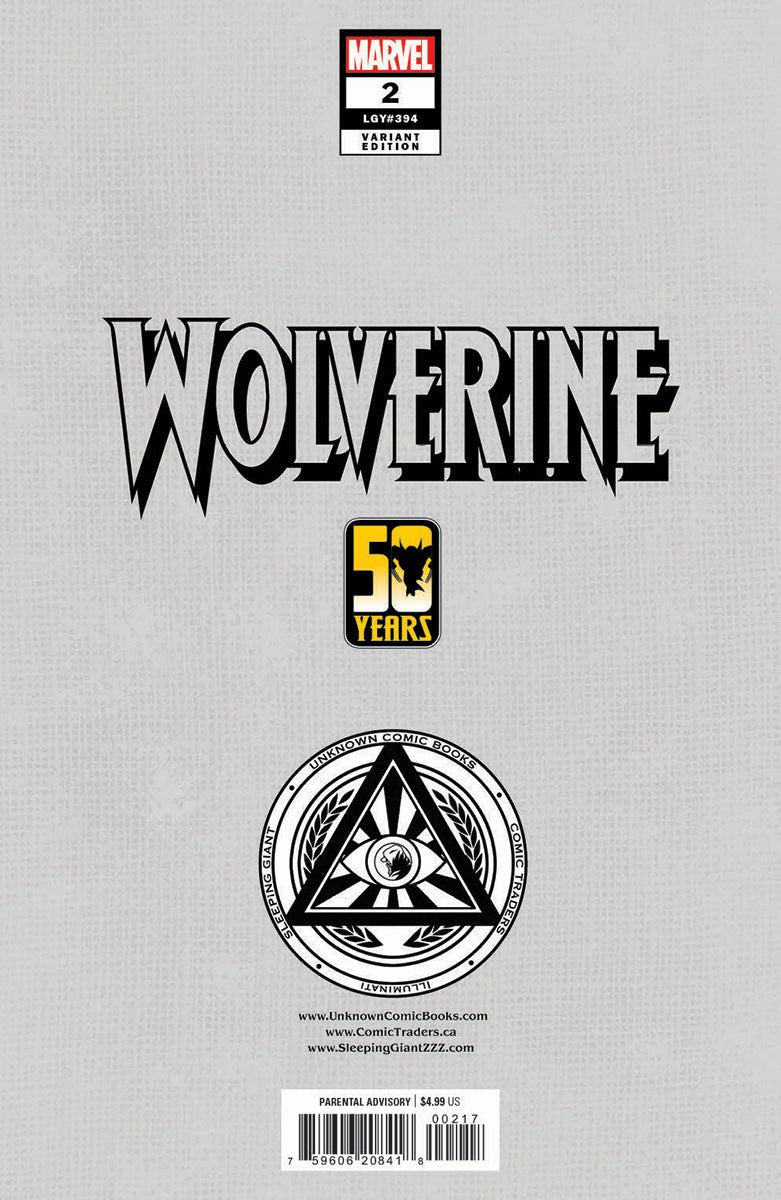 [Signed by Tyler Kirkham] WOLVERINE 2 Unknown Tyler Kirkham Connecting Cover Excl Var - DelsBricks Toys & CollectiblesComic BookDelsBricks Toys & CollectiblesUnknown Comic Books