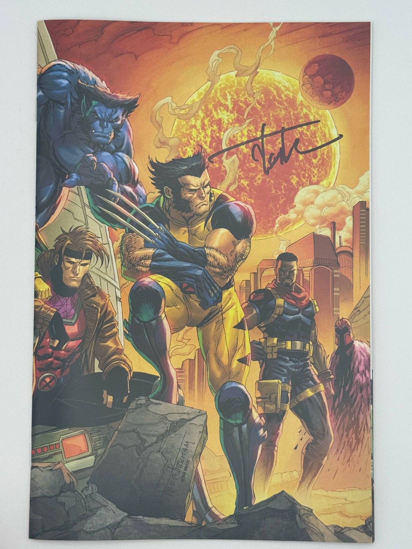 [Signed by Tyler Kirkham] X - Men 14 Unknown Comic Tyler Kirkham CONNECTING COVER Exclusive Virgin Var [IN STOCK] - DelsBricks Toys & CollectiblesComic BookDelsBricks Toys & CollectiblesUnknown Comic Books