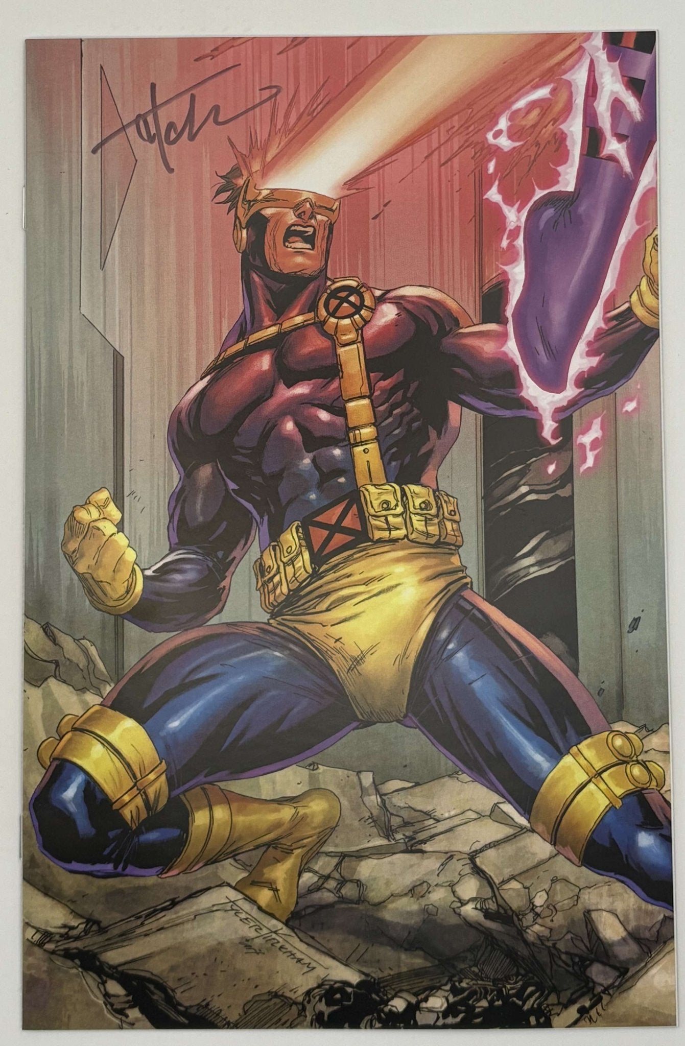 [Signed by Tyler Kirkham] X - MEN 6 Tyler Kirkham | Unknown Connecting Cover Excl Virgin Var - DelsBricks Toys & CollectiblesComic BookDelsBricks Toys & CollectiblesUnknown Comic Books