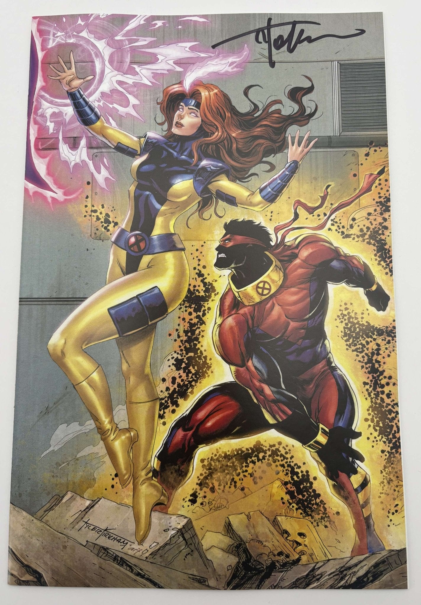 [Signed by Tyler Kirkham] X - Men 9 Unknown Comics Tyler Kirkham Exclusive Virgin Var [IN STOCK] - DelsBricks Toys & CollectiblesComic BookDelsBricks Toys & CollectiblesUnknown Comic Books