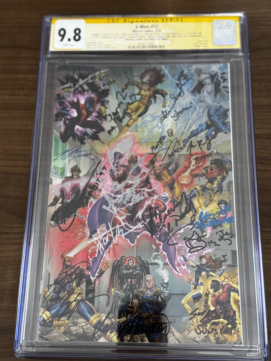 [SIGNED CGC 9.8 YELLOW LABLE] [16 TIMES SIGNED] X - Men 12 Unknown Comic Tyler Kirkham C2E2 2025 Exclusive Var [IN STOCK] - DelsBricks Toys & CollectiblesCOMIC BOOKDelsBricks Toys & CollectiblesUnknown Comic Books