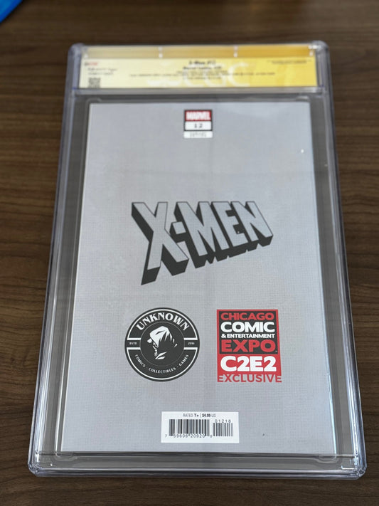 [SIGNED CGC 9.8 YELLOW LABLE] [16 TIMES SIGNED] X - Men 12 Unknown Comic Tyler Kirkham C2E2 2025 Exclusive Var [IN STOCK] - DelsBricks Toys & CollectiblesCOMIC BOOKDelsBricks Toys & CollectiblesUnknown Comic Books