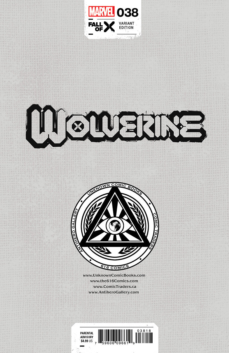 [Signed Nakayama W/ COA] WOLVERINE 38 [FALL] UNKNOWN COMICS DAVID NAKAYAMA HELLFIRE EXCLUSIVE VIRGIN VAR (04/24/2024) - DelsBricks Toys & CollectiblesCOMIC BOOK EXCLUSIVEDelsBricks Toys & CollectiblesUnknown Comic Books