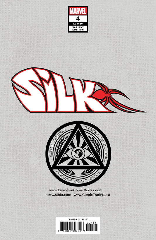 Silk 4 (Of 5) Unknown Comics Kael Ngu Exclusive Var (06/23/2021) (07/28/2021) - DelsBricks Toys & CollectiblesCOMIC BOOK EXCLUSIVEDelsBricks Toys & CollectiblesUnknown Comic Books