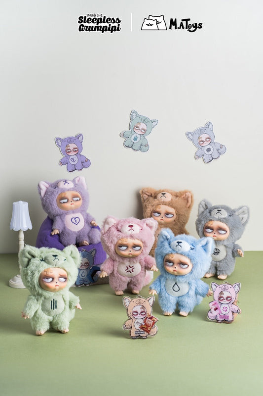 Sleepless Grumpipi Plush Blind Box - Kawaii Mystery Collectible by M.A. Toys - DelsBricks Toys & CollectiblesFigureDelsBricks Toys & CollectiblesSuper Anime Store