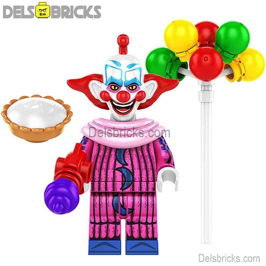 Slim from Killer Clowns From Outer Space movie Lego Minifigures custom toys 2 - DelsBricks MinifiguresLego Horror MinifiguresDelsBricks MinifiguresDelsbricks.com