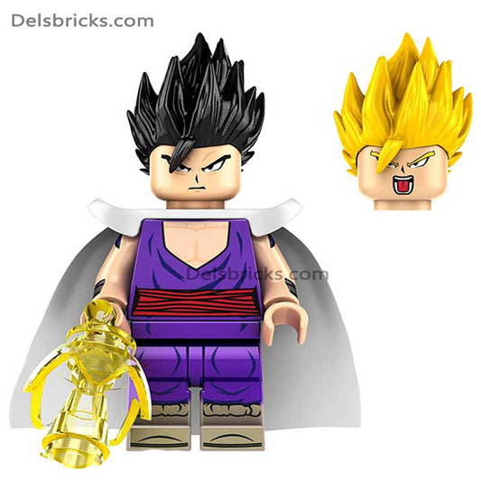 Lego Minifigures Dragon Ball Z Majin Buu Mini Figure Manga Anime Toys –  DelsBricks Minifigures
